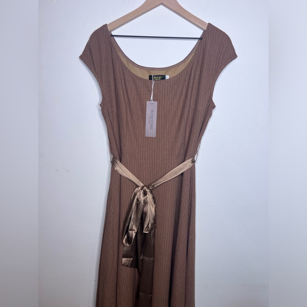Babeyond Vintage Style Midi Dress